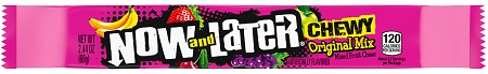 NOW & LATER CHEWY ASST. 2.44OZ