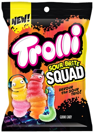 TROLLI SOUR BRITE SQUAD 4.25OZ*$1.00 OFF PER CASE*