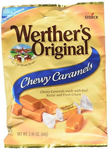 WERTHER'S CHEWY ORIG. 2.4OZ PEG