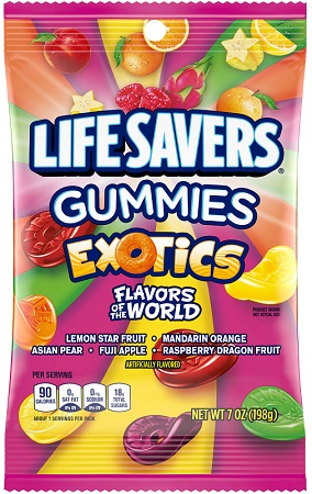 LIFESAVERS GUMMIES EXOTICS 7OZ