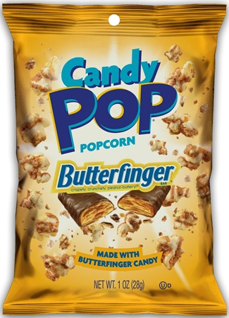 CANDY POP - BUTTERFINGER POPCORN 1OZ6/8CT