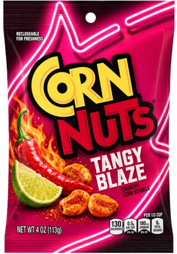 CORN NUTS TANGY BLAZE 4OZ**AVAILABLE -01/2027**