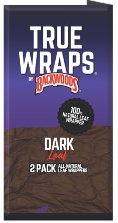 BACKWOODS TRUE WRAPS 2PK DARK** AVAILABLE FROM 1/4/2027**