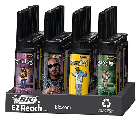 BIC LIGHTERS EZ REACH SNOOP DOGG (40ct)