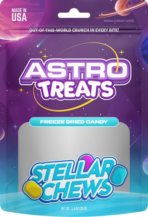 ASTRO TREATS FREEZE DRIED CANDY - STELLAR CHEWS