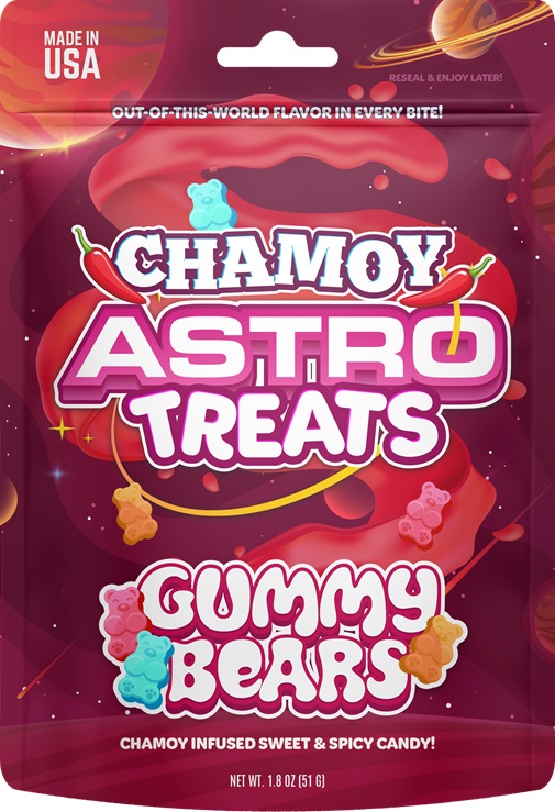 ASTRO TREATS - CHAMOY GUMMY BEARS