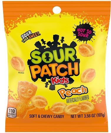 SOUR PATCH 3.6OZ PEG KIDS PEACH
