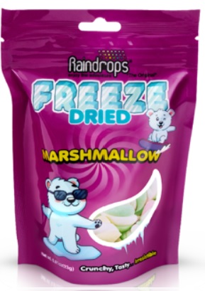 RAINDROPS FREEZE DRIED MARSHMALLOW .88OZ
