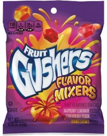 GUSHERS FLAVOR MIXERS PEG 4.25OZ
