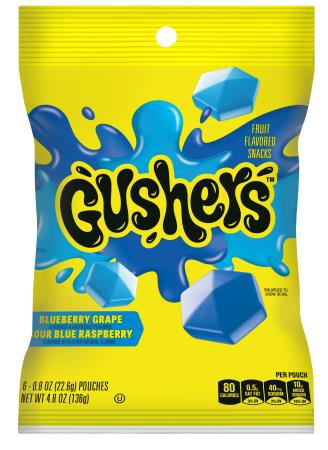GUSHERS ALL BLUE PEG 4.25OZ