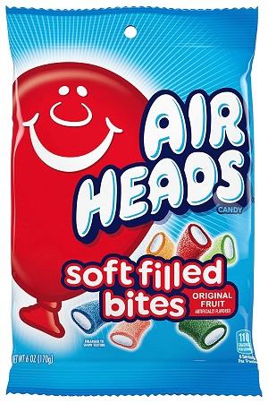 AIRHEAD BITES SOFT FILLED 6OZ PEG