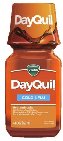 DAYQUIL LIQUID (4OZ BOTTLE)*GET $1.00 OFF PER BOX*