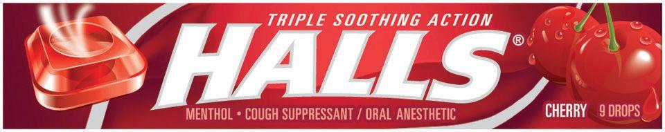 HALLS CHERRY 20CT (9 PIECE)*$4.50 OFF PER BOX*