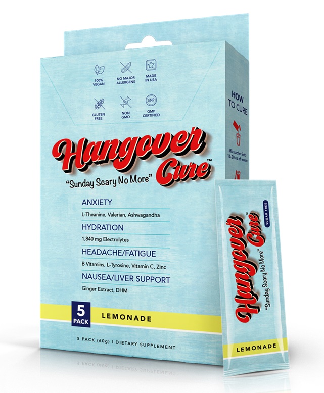 HANGOVER CURE 5PK - LEMONADE**$15.00 OFF WHEN YOU BUY 2+ CASES**