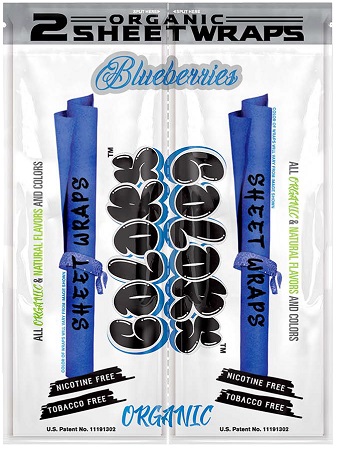 COLORS SHEET WRAPS BLUEBERRIES**$2.00 PER BOX NET PRICING PROMO**