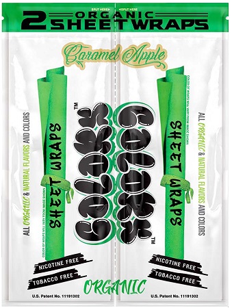 COLORS SHEET WRAPS CARAMEL APPLE**$2.00 PER BOX NET PRICING PROMO**