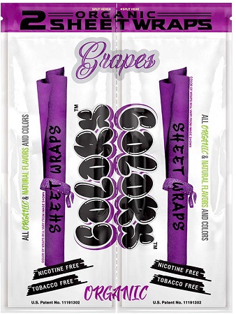 COLORS SHEET WRAPS GRAPES**$2.00 PER BOX NET PRICING PROMO**