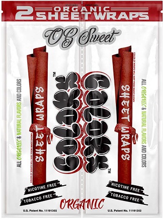 COLORS SHEET WRAPS OG SWEET**$2.00 PER BOX NET PRICING PROMO**