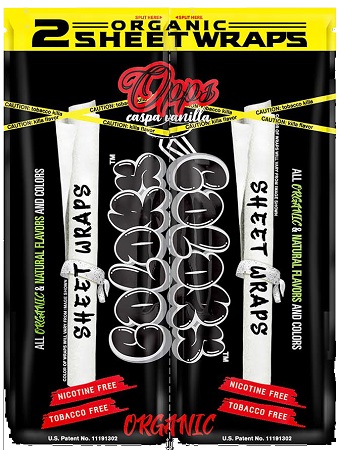 COLORS SHEET WRAPS OPPS (FRENCH VANILLA)**$2.00 PER BOX NET PRICING PROMO**