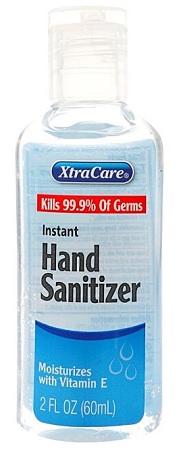 HAND SANITIZER 2OZ TUB(XTRA CARE--KILLS 99.9% OF GERMS)
