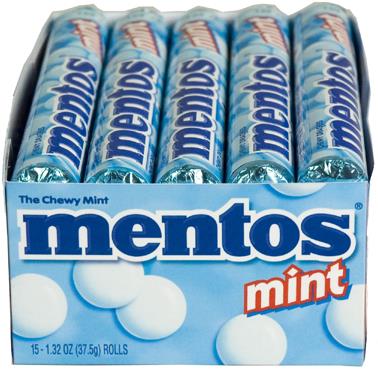 MENTOS ROLLS MINT 1.32OZ