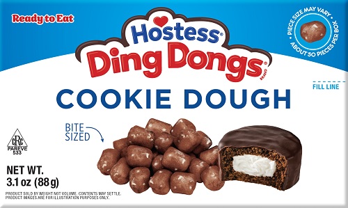 HOSTESS DING DONG COOKIE DOUGH BOX 3.1OZ