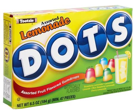 DOTS LEMONADE 6.5OZ BOX