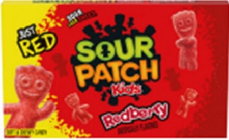 SOUR PATCH KIDS RED BERRY 3.5OZ BOX