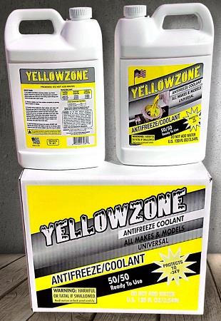 ANTIFREEZE 50/50 (-34°F) YELLOW ZONEUNIVERSAL (ALL MAKES & MODELS)