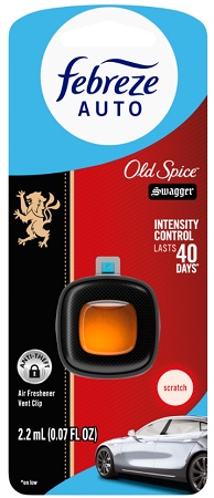 FEBREZE AUTO 1CT OLD SPICE SWAGGER**AVAILABLE BY SPECIAL ORDER ONLY, ALLOW 21 DAYS LEADTIME