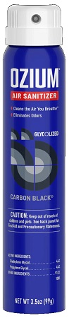 OZIUM 3.5OZ SPRAY CARBON BLACK