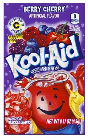 KOOL-AID BERRY CHERRY 48CT (0.17OZ)*BUY ANY 4BX, GET $2 OFF EACH BOX*