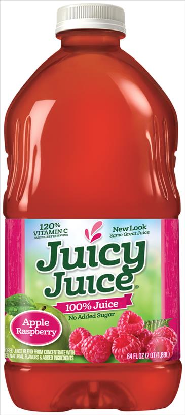 JUICY JUICE APPLE RASPBERRY 8/64OZ*$7.00 OFF PER CASE*