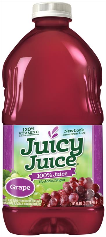 JUICY JUICE GRAPE 8/64OZ*$7.00 OFF PER CASE*