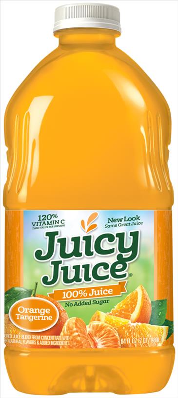 JUICY JUICE ORANGE TANGERINE8/64OZ