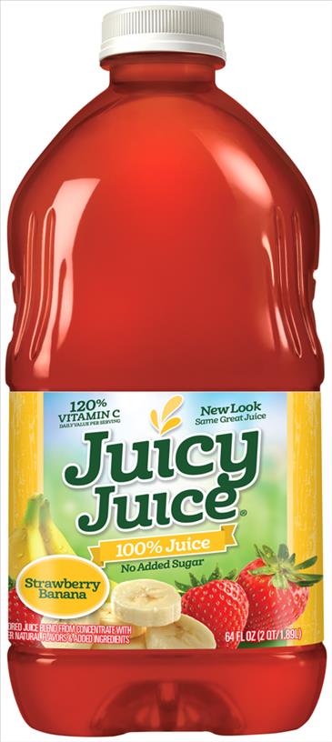 JUICY JUICE STRAWBERRY BANANA 8/64OZ
