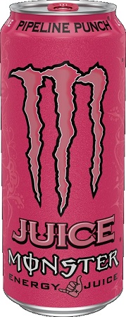 MONSTER ENERGY JUICE PIPELINE PUNCH (PINK)24/16OZ