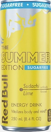 RED BULL SUGAR FREE 8.4OZ  SUDACHI LIME (SUMMER EDITION)**LIMITED EDITION AVAILABLE 5/1/2026 PREBOOK NOW**