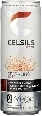 CELSIUS SPARKLING - COLA -12oz*$3.00 OFF PER CASE*