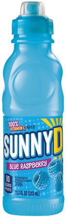 SUNNY D 11.3OZ BLUE RASPBERRY