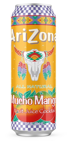 ARIZONA *NO PRICE* MUCHO MANGO 24/22OZ**AVAILABLE BY SPECIAL ORDER AND EMAIL ONLY, ALLOW 21 DAYS LEADTIME**