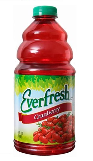 EVERFRESH CRANBERRY JUICE6/64OZ