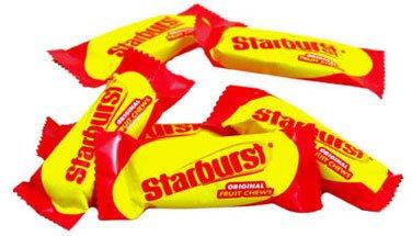 BULK STARBURST FUN SIZE 25LB (1136 PIECES PER CASE)