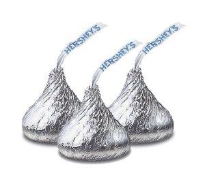 BULK HERSHEY KISSES -25LB