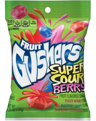 GUSHERS SOUR BERRY PEG 4.25OZ*$2 OFF PER BOX*