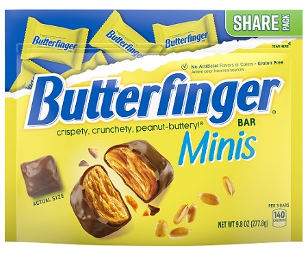 BUTTERFINGER MINIS 8OZ (12CT)**AVAILABLE BY SPECIAL ORDER AND EMAIL ONLY, ALLOW 21 DAYS LEADTIME