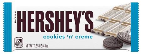 HERSHEY'S COOKIES'N'CREME 1.55OZ