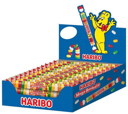 HARIBO ROULETTE MEGA 24CT (1.58OZ)