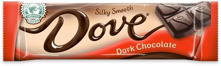 DOVE DARK CHOCOLATE 1.44OZ
