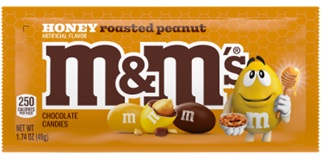 M&M'S HONEY ROASTED PEANUT (REG) 1.74OZ